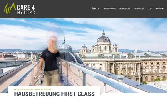 Startseite von Care4myHome