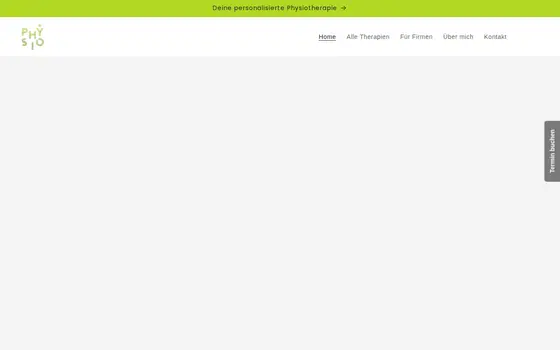 Startseite von Der Physiopraktiker