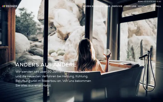 Startseite von Regner Installateur